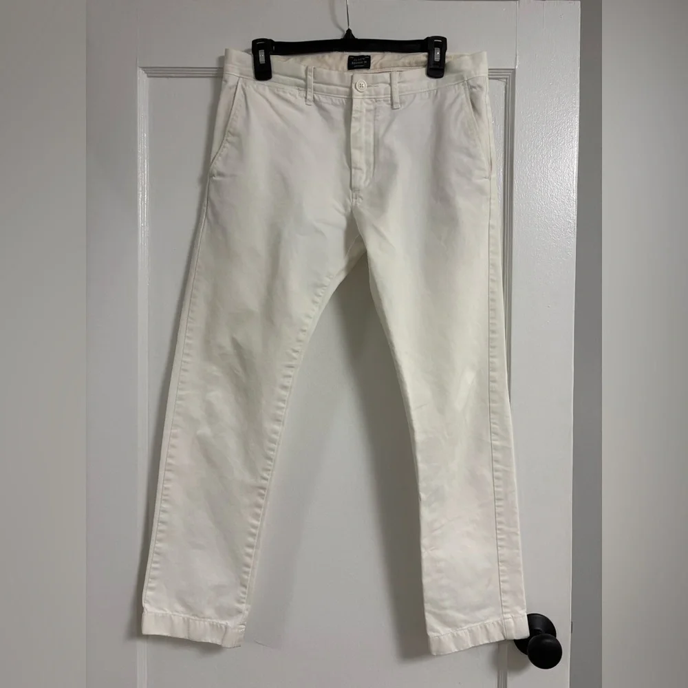 J. Crew White Men's Chinos